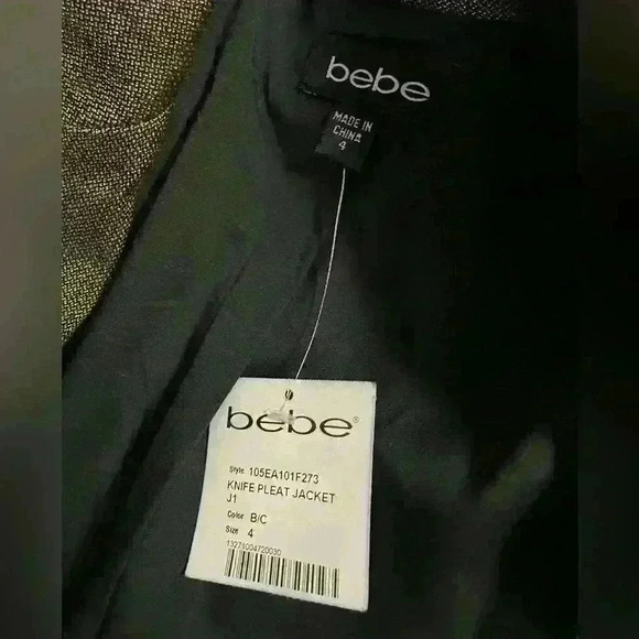 NWT BEBE Chocolate Brown Blazer - Picture 4 of 6